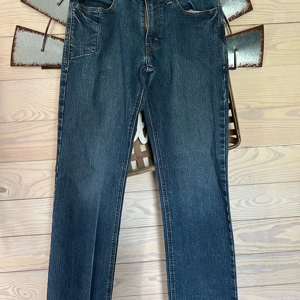 Ariat Men's Dark Blue Straight Jeans